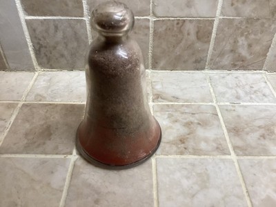 Antike viktorianische Alaun Bay Sandglocke Glas Isle of Wight Glas um 1900 erstaunliche Kunst