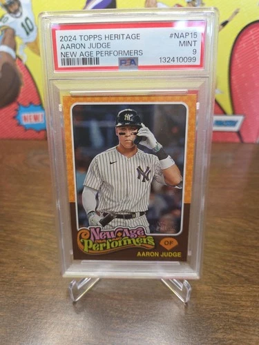 2024 Topps Heritage - New Age Performers Aaron Judge. New York Yankees