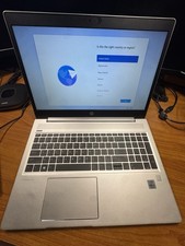 HP Probook 450 G7 15.6  i5-10210U 500gb SSD 16gb RAM Win 11 pro Backlit Keyboard