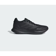 adidas Runfalcon 5 J IE8586 Black Kids 5 NEW Running Boys Girls Sneakers Shoes