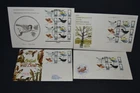 GB first day covers 1966 birds x 4 , all different cover types etc.