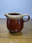 Vtg McCoy USA Pottery #7020 Brown Drip Glazed Creamer Pitcher Syrup