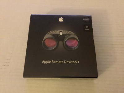 New Sealed Apple Remote Desktop 3 Unlimited Managed Systems Software