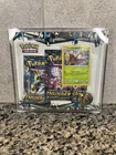 Pokemon Sun & Moon Lost Thunder 3-Pack Blister W/ Acrylic Case Sealed