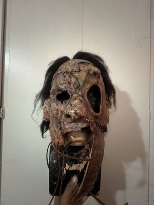 Leatherface Texas Chainsaw Masacre Latex Mask Horror nicotero