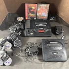 SEGA GENESIS ORIGINAL RETRO VINTAGE VIDEO GAME SYSTEM CONTROLLER MORTAL CYBER