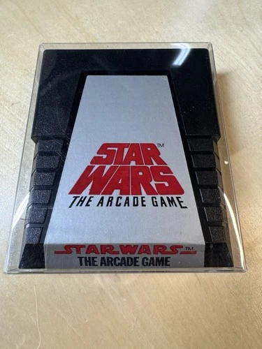 Star Wars The Aracde Game Atari 2600 Video Game Cartridge Tested - Nice Label!