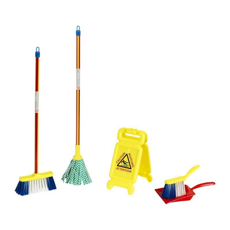 Set de ménage jouet d'imitation KLEIN avec accessoires ergonomiques incassables