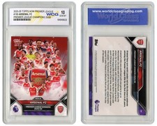 2025-26 Topps Now ARSENAL FC Premier League Champions Card #199 - GEM-MINT 10