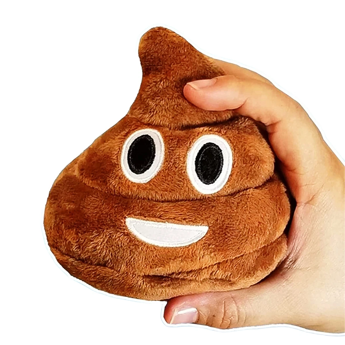 Poop Farting Plush Toy - Makes 7 Funny Fart Sounds - Squeeze Buddy to Hear  Hi