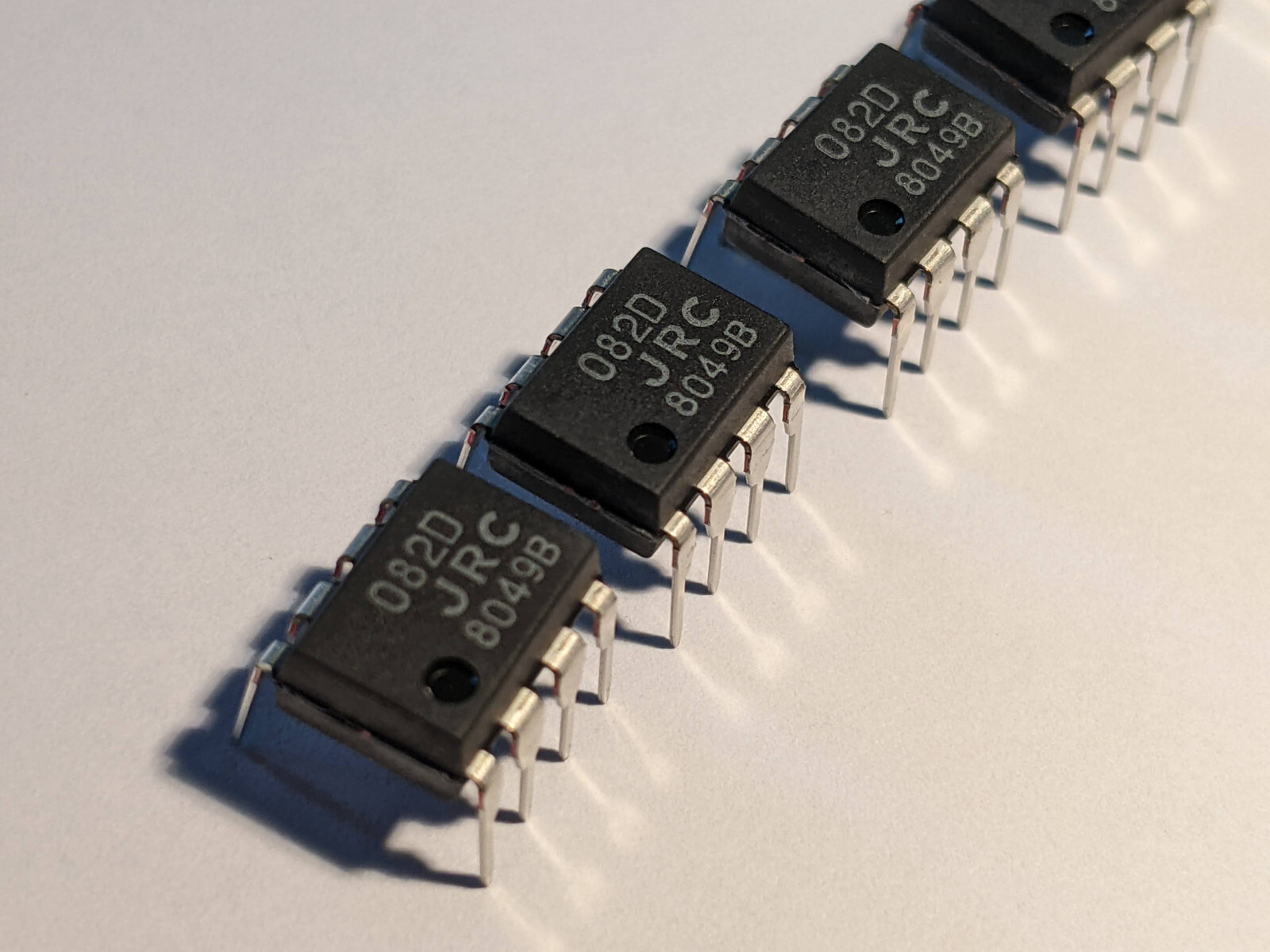 JRC NJM082D (TL082) JFet Dual Channel Operational Amplifier 2CH 5MHz DIP8 2 pcs eBay