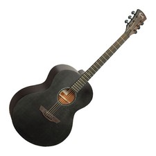 Faith - Fkvbk - Naked Venus Cut/electro, Electro-acoustic Guitar Black Stain Wit