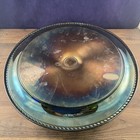 Beautiful Silver Plate Chip and Dip Tray and Cup Vintage 15 inch Oneida — photo 4