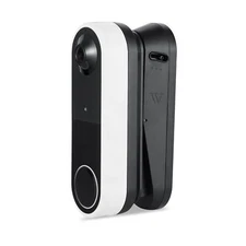 Vertical Wedge Mount Bracket for Arlo Essential Video Doorbell Wire-Free - Black