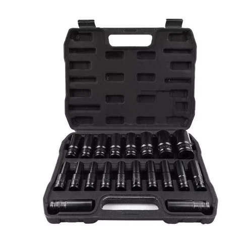 20x Deep Impact Socket Set 1/2 Inch Drive 6 Point Metric 8-32mm Heavy Duty Kits - Picture 7 of 14