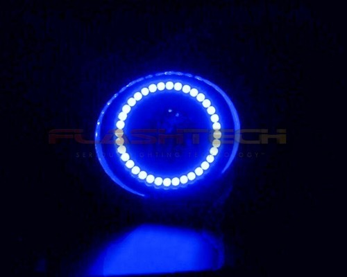 Kit halo impermeable LED azul para luces antiniebla para Dodge Challenger 08-14 - Imagen 3 de 5