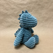 Carters Dinosaur T-Rex Ribbed Plush Teal Corduroy 68119 Stuffed Toy