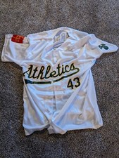 Dennis Eckersley Signed SGA Retro XL OAKLAND ATHLETICS HOF 2004 Jersey JSA