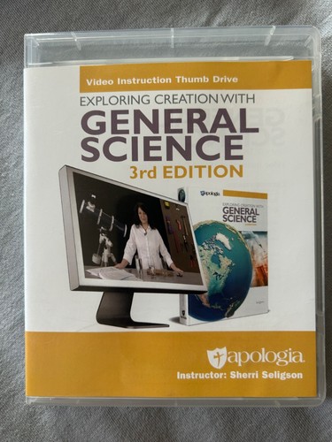 Apologia General Science video instruction Thumb Drive Homeschool