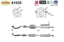 ✅ Katalysator Hyundai Santa Fe 1, 2.0/2.4, 99/107kW, 4x4, Euro 3