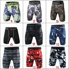 Fashion Sports Apparel Skin Tights Compression Base Men's Running Gym Shorts