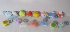 New 15 Yell Puapua Summer Mascot Plush Keychains Complete Set Animals 2.25- 3.5