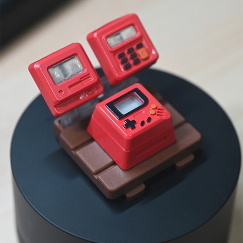 K-04 Keyboard Keycaps 3In1 For Mechanical Classic Retro Cute Transparent Key _wa - Photo 17/18