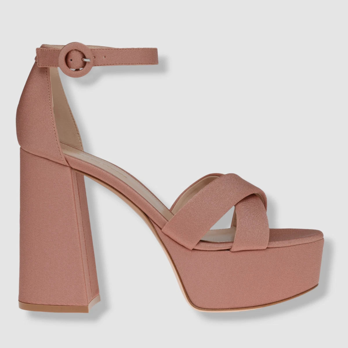 Gianvito Rossi Pink Sheridan Heeled Sandals
