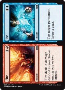 Fire // Ice x4 - Ultimate Masters - NM-Mint, English - Ultimate Masters