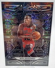 2022-23 Panini Obsidian #106 Ayo Dosunmu Electric Etch Asia