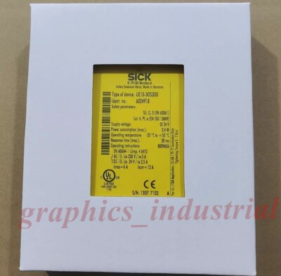 Sick UE10-3OS2D0 Sensor – New, UE10-30S2D0, 6024917 – For PLC-2 Systems-1238952