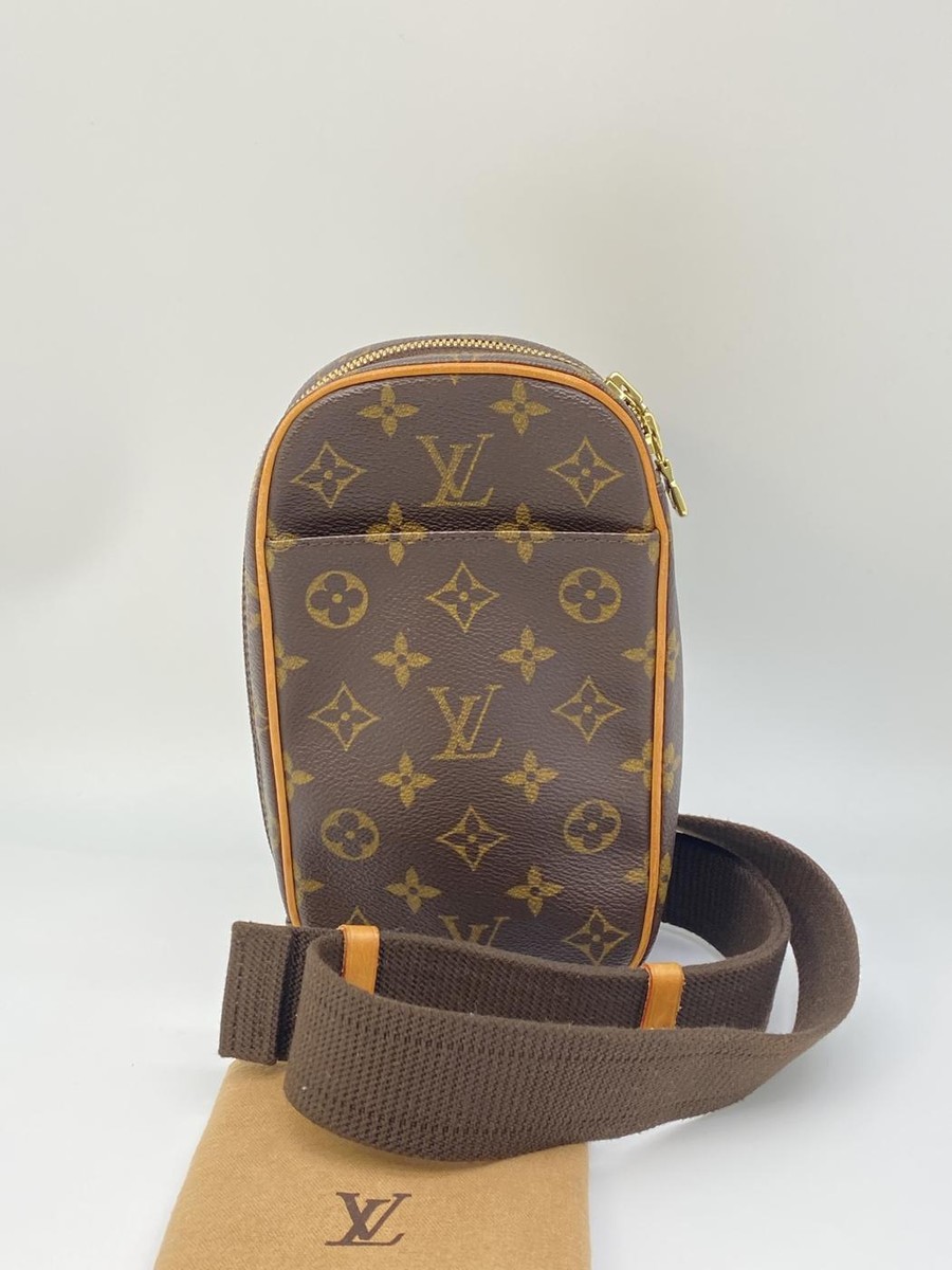 Louis Vuitton ボディバッグ ブラウン キャンバス Louis Vuitton ボディバッグ ブラウン キャンバス