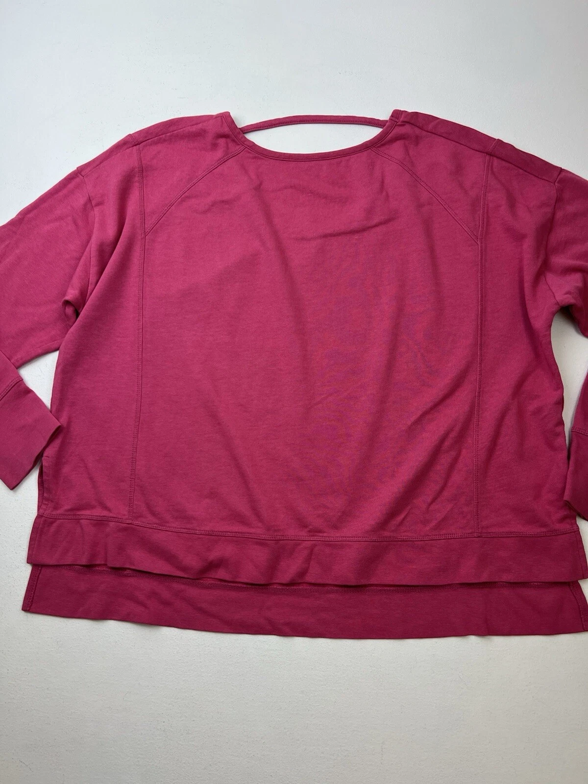 sweaty-betty after class sport pullover tayberey coral sweatshirt