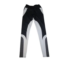 Womens Leggings Booty Enhancer Cellulite Shaping Hot Item S/XS Black White