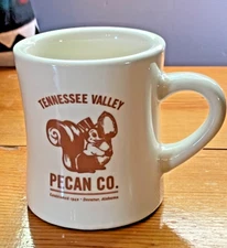 M WARE China Tennessee Valley Pecan Co Decatur AL Restaurant Ware COFFEE CUP MUG