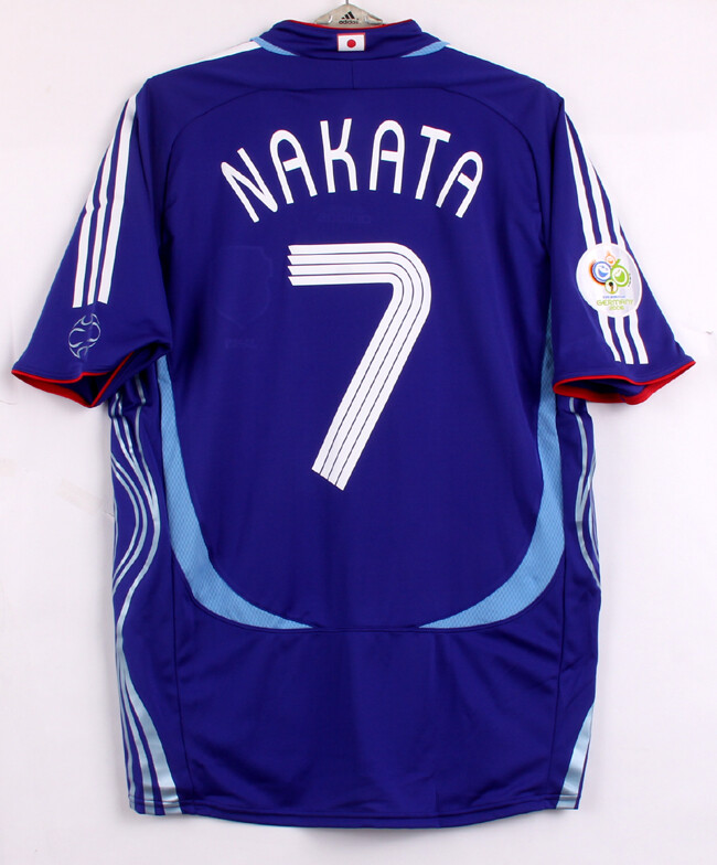 2006 JAPAN Home S/S No.7 NAKATA player issue 06 World CUP 2006 JAPAN Home S/S No.7 NAKATA player issue 06 World CUP
