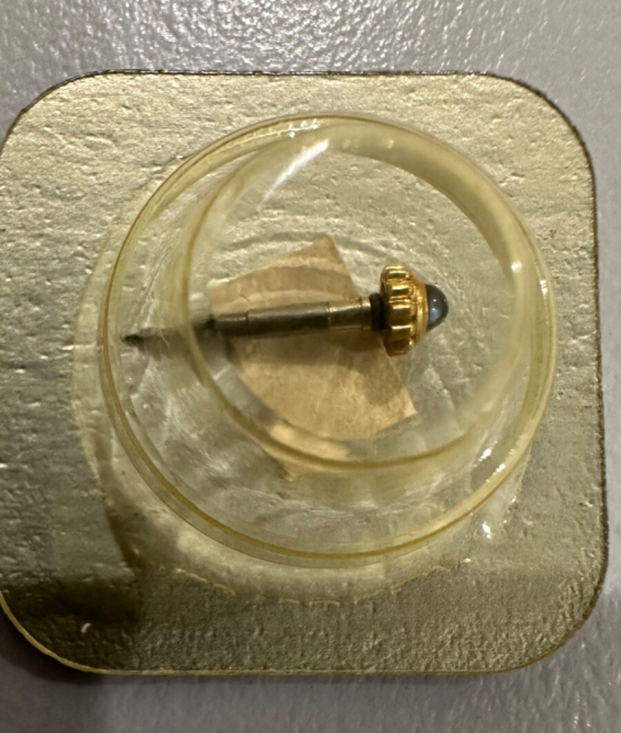 Cartier Crown VLC Must 49770522 Yellow Gold Blue Sapphire Watch