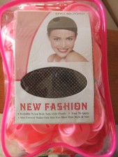 40 Pcs Pink Magic Hair Rollers Silicone Curlers, 20 Large and 20 Small Curlers