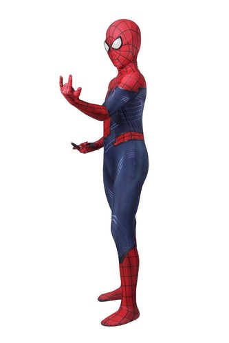 Spider-Man Marvel Avengers Kids Cosplay Costume Bodysuit Jumpsuit Full Suit - Picture 3 of 13