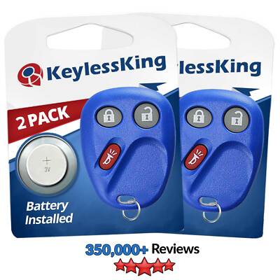 2 Replacement Keys With Remote Fob For 2003-2006 GMC Yukon XL 2500 | Pre-Programmed 9 thumbnail image