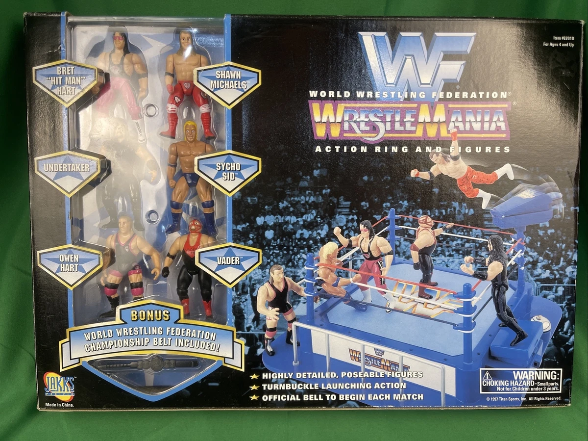 Wwf jakks hotsell mini ring