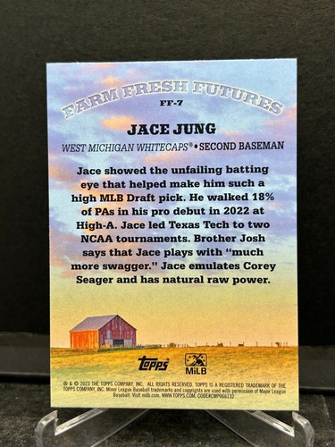 2023 Topps Pro Debut MiLB FARM FRESH FUTURES Insert LOT !!! ROOKIES - Picture 11 of 15