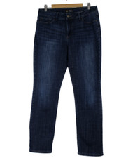 Lee women's mid rise regular fit straight leg shaping faded wash jeans 36 x 30