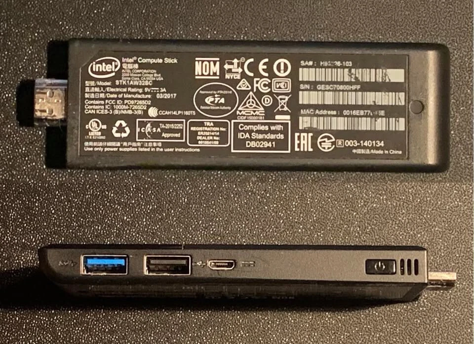 Intel Compute Stick STK1AW32SC - Complete Kit - A "SMARTER TV" - Image 4 of 4