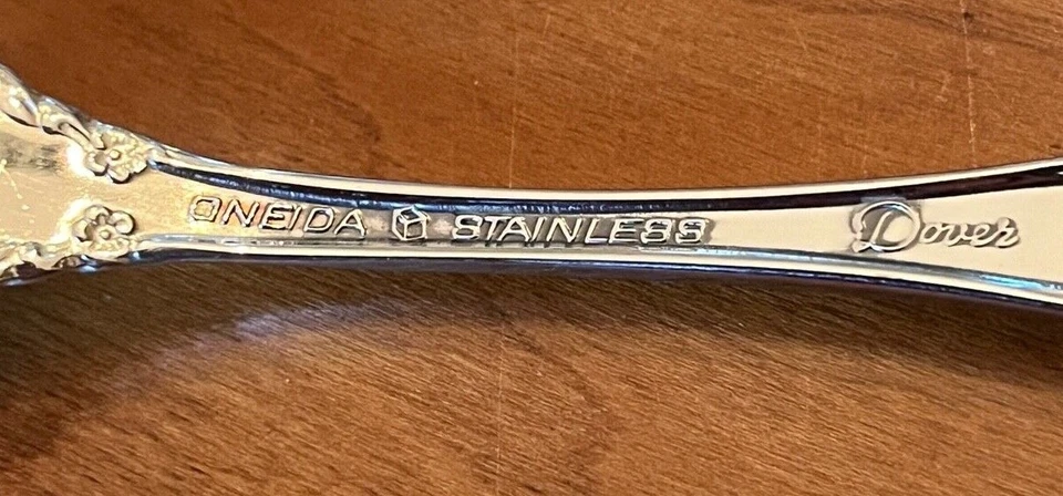 Oneida DOVER Heirloom Cube Stainless Flatware - Choice - Image 3 of 3