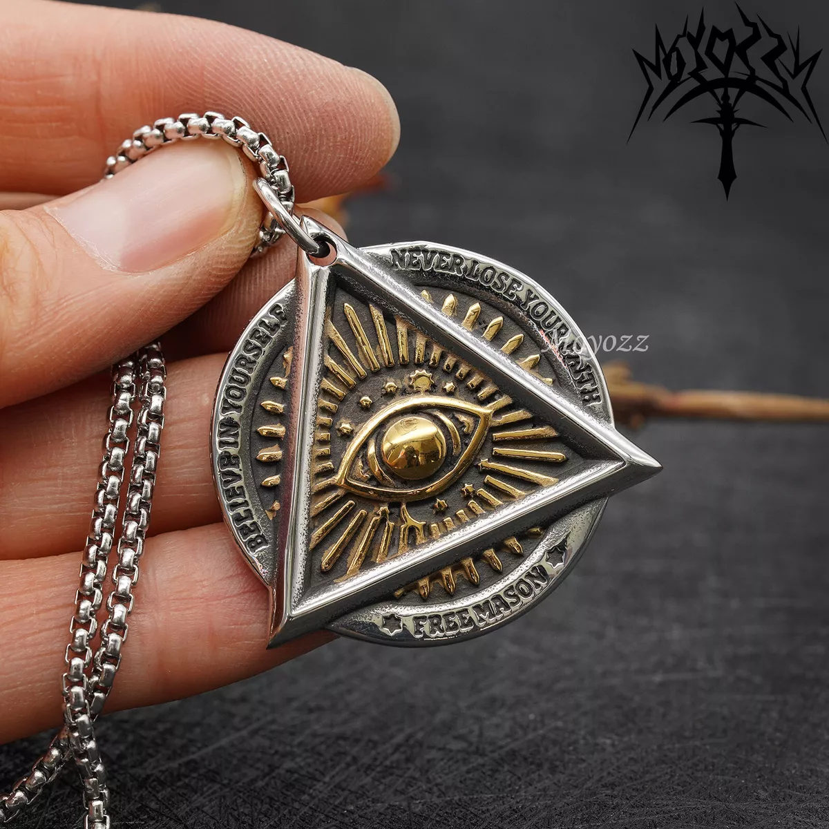 Eye of providence on sale necklace