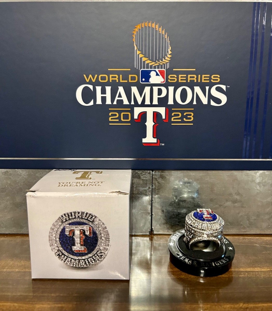 🔥💍2023 World Series Champion Texas Rangers SGA Rings Complete