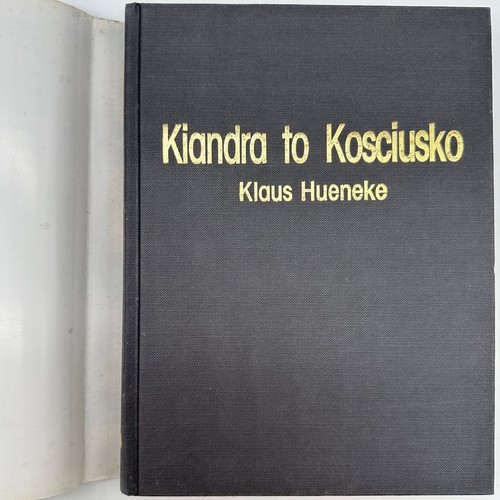Kiandra to Kosciusko Klaus Hueneke HC Book 1988 Snowy Mtns History & Exploration - Picture 8 of 23
