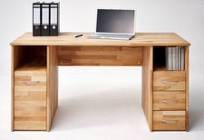 Gradel Schreibtisch 7000 140x76x70 Kernbuche natur