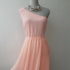Romantic pale pink summer dress